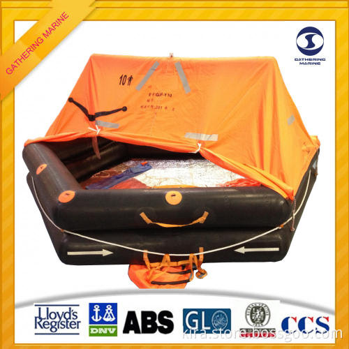 Throw Overboard Inflatable Rubber Life Raft